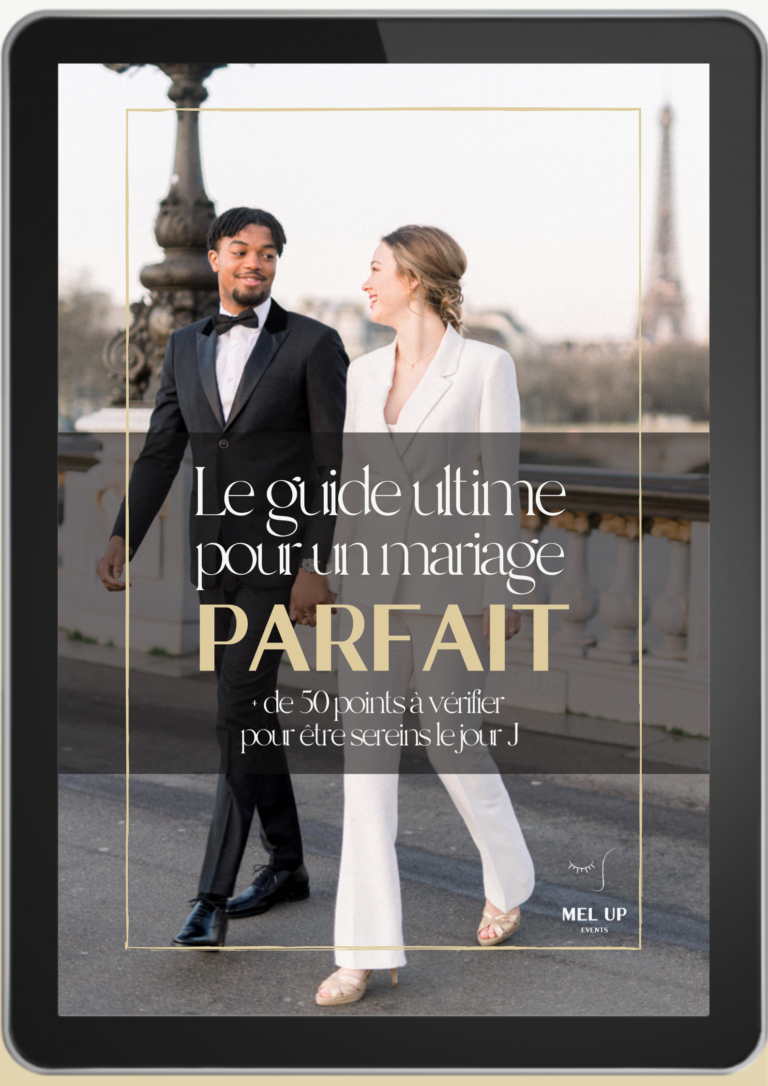 Wedding planner organisation mairiage Paris